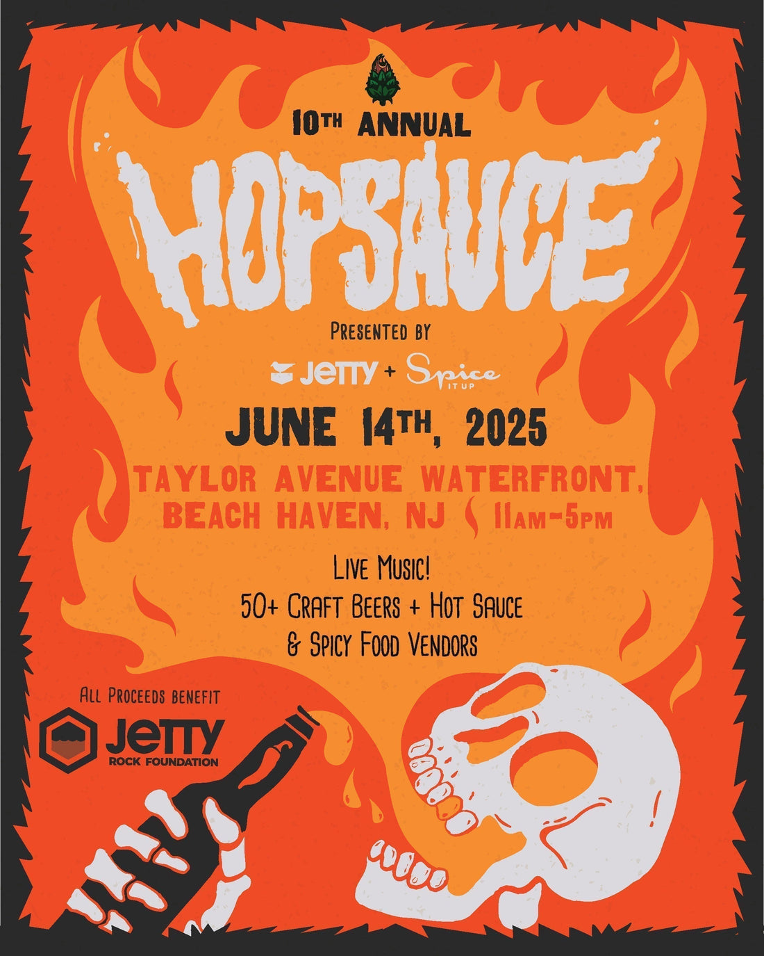 10th Annual HopSauce Festival tickets on sale!